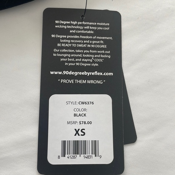 NWT 90 degree leggings, size xs - Picture 4 of 5